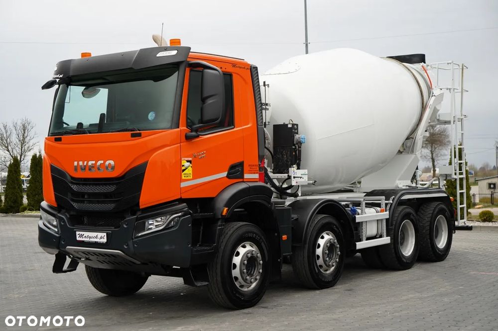 Iveco X-WAY 420 / 8X4 / BETONOMIESZARKA 9 M3 / SCHWING STETTER / AUTOMAT / EURO 6 - 3
