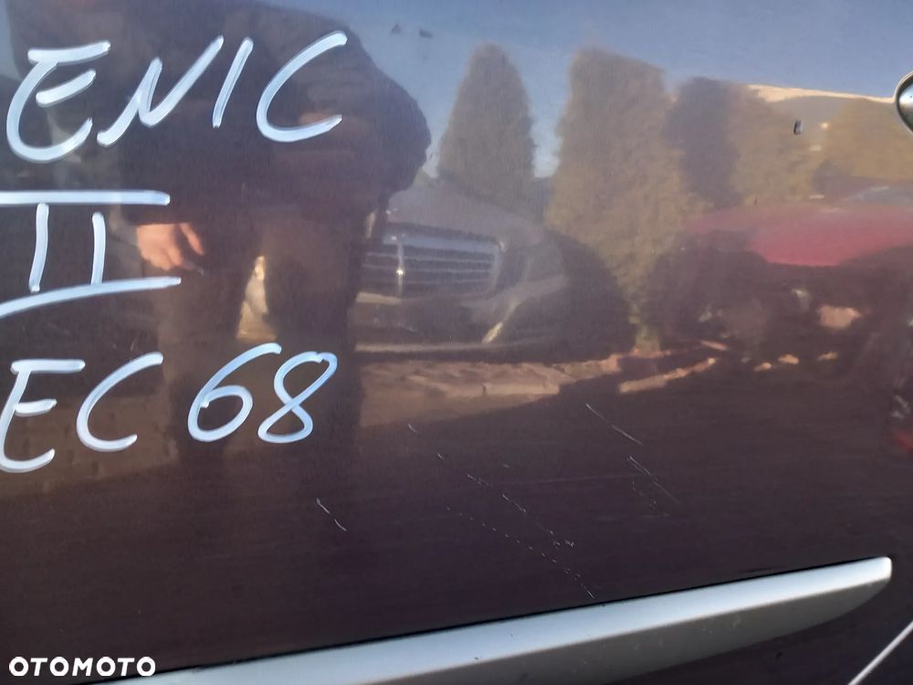 RENAULT SCENIC II DRZWI LEWE TYLNE LEWY TYŁ KOLOR: TEC68 - 6