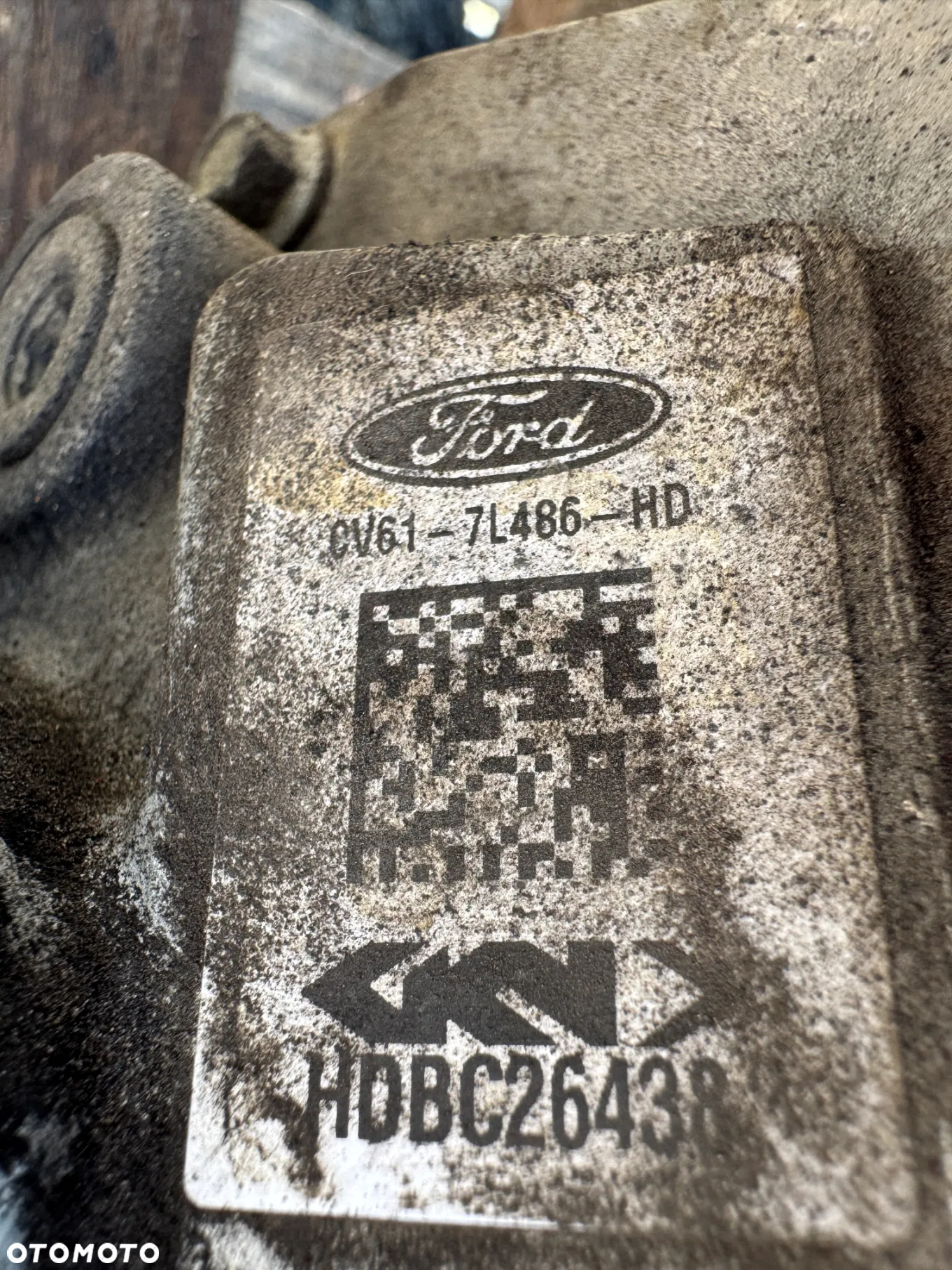 Dyferencjał dyfer most CV61-7L486-HD Ford Kuga II MK2 2012- 2.0 TDCI 4x4 - 2
