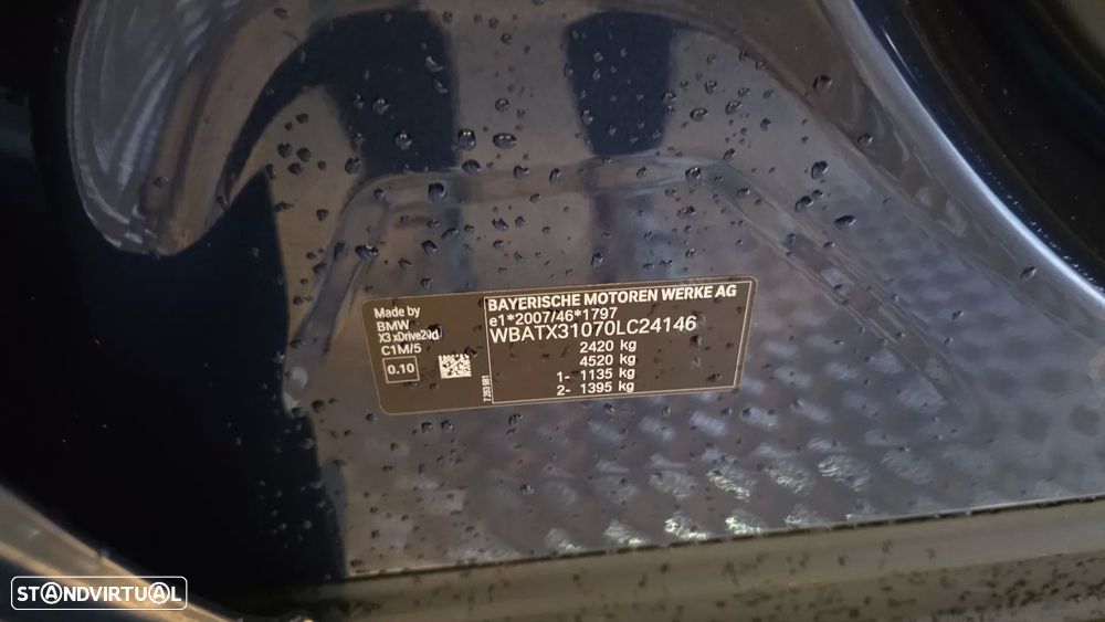 BMW X3 20 d xDrive xLine Auto - 52