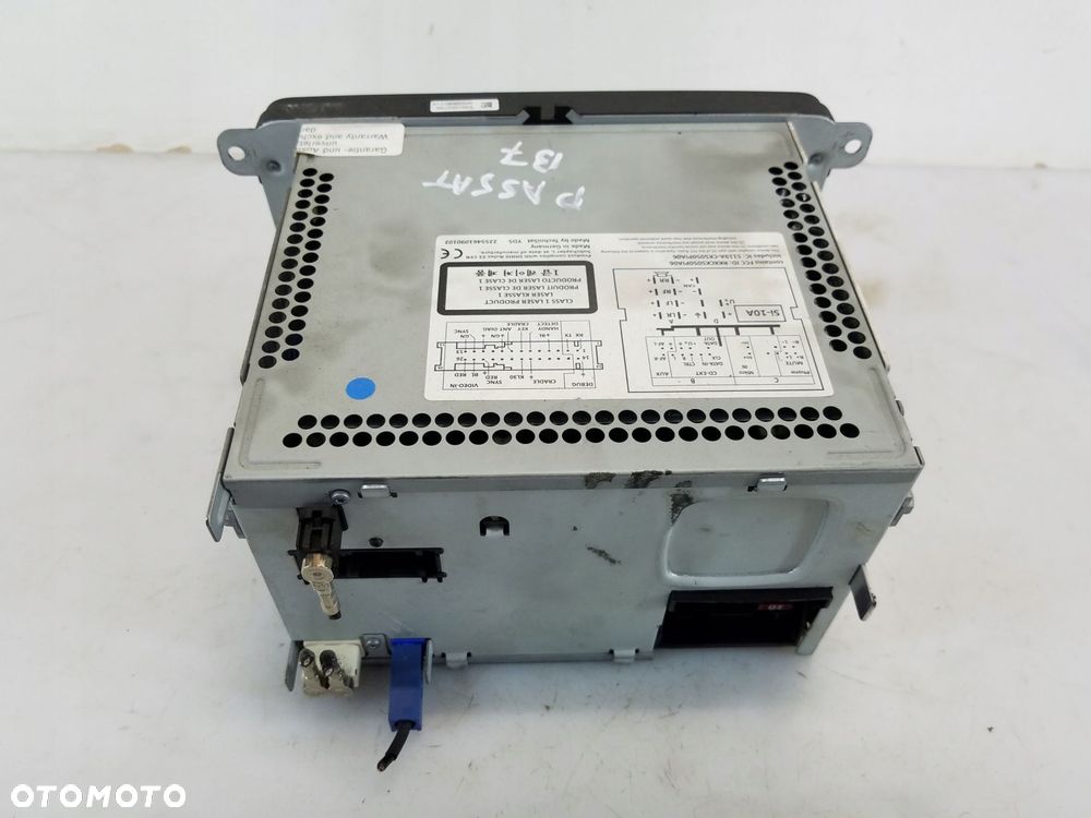 radio cd nawigacja vw passat b7 3c0035279b - 2