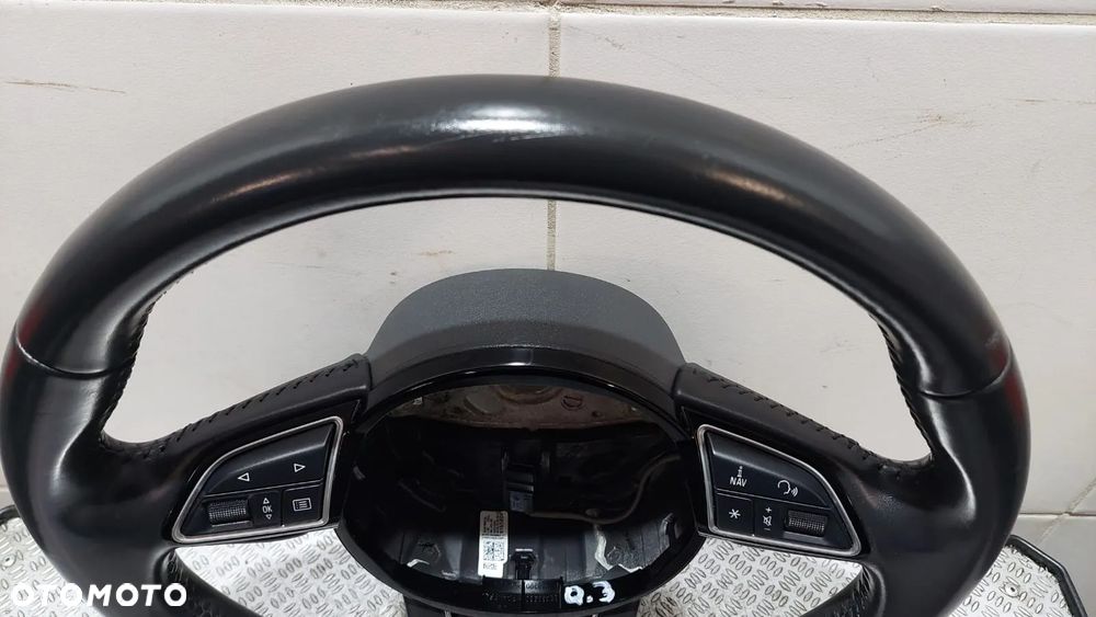 Kierownica multifunkcyjna skóra oryginał Audi Q3 R 2018 nr 8U0419091AL - 4