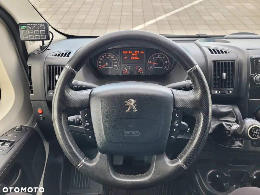 Peugeot Boxer 2xDRZWI BOCZNE KLIMA KAMERA WEBASTO TEMPOMAT FV23% - 32