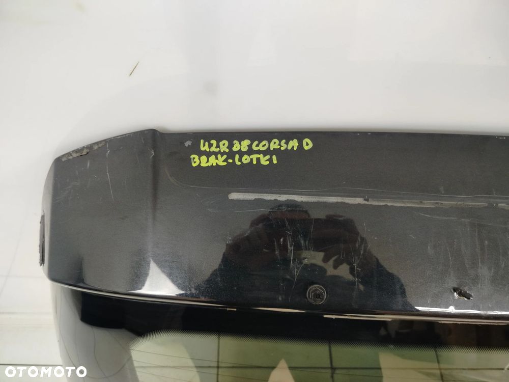 OPEL CORSA D 5D OPC LINE 06R- KLAPA BAGAŻNIKA TYŁ TYLNA Z22C - 12