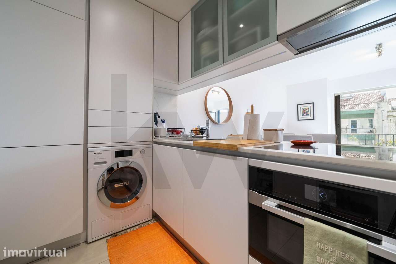 Exclusivo  T1 com 2 lugares de garagem a 5m da Av da Liberdade - Grande imagem: 5/14