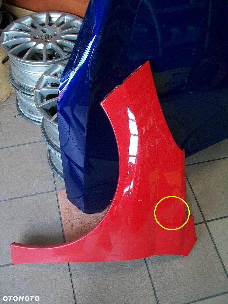 Błotnik przedni lewy Peugeot 207 - 1