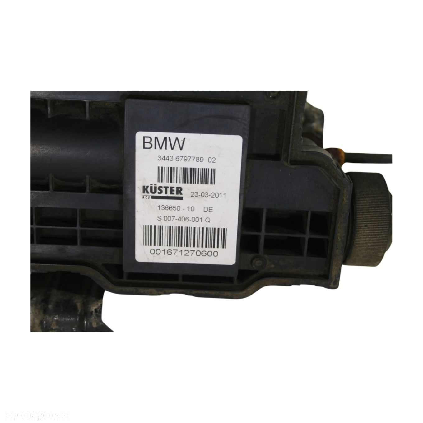 MECHANIZM HAMULCA RĘCZNEGO BMW F01 F04 - 8