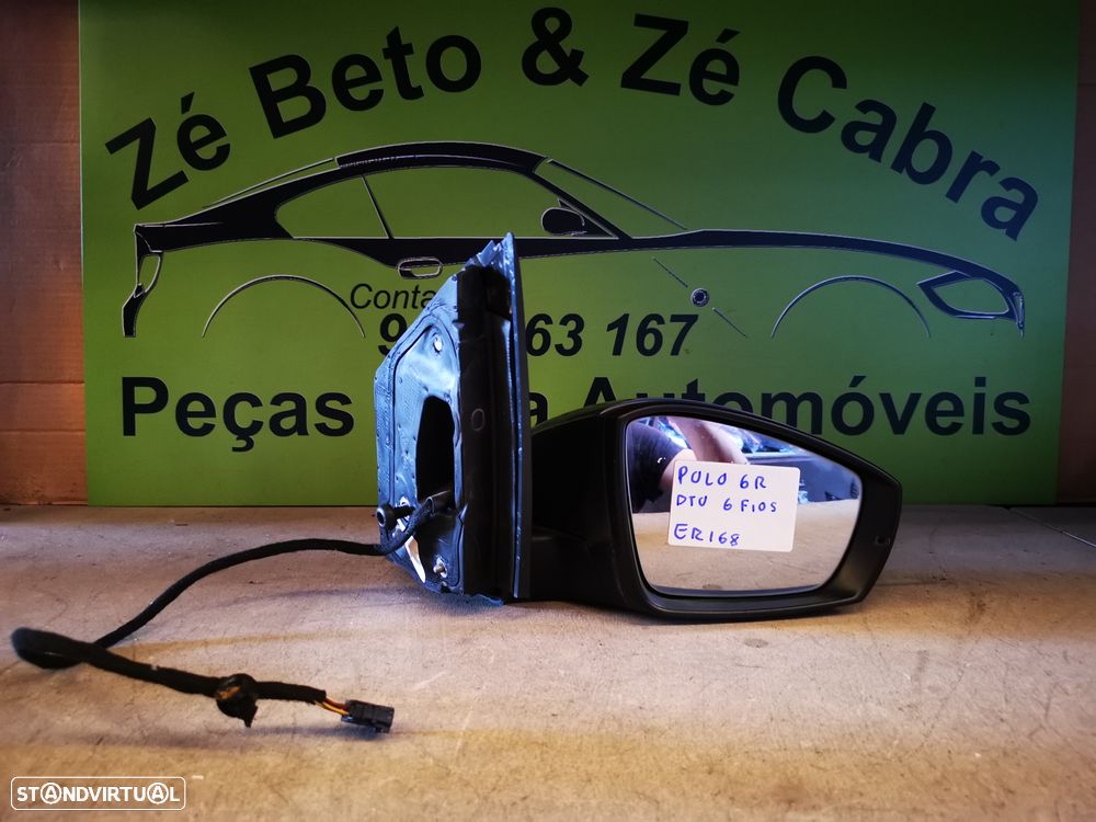 VW POLO 6R RETROVISOR DIREITO - ER168 - 1
