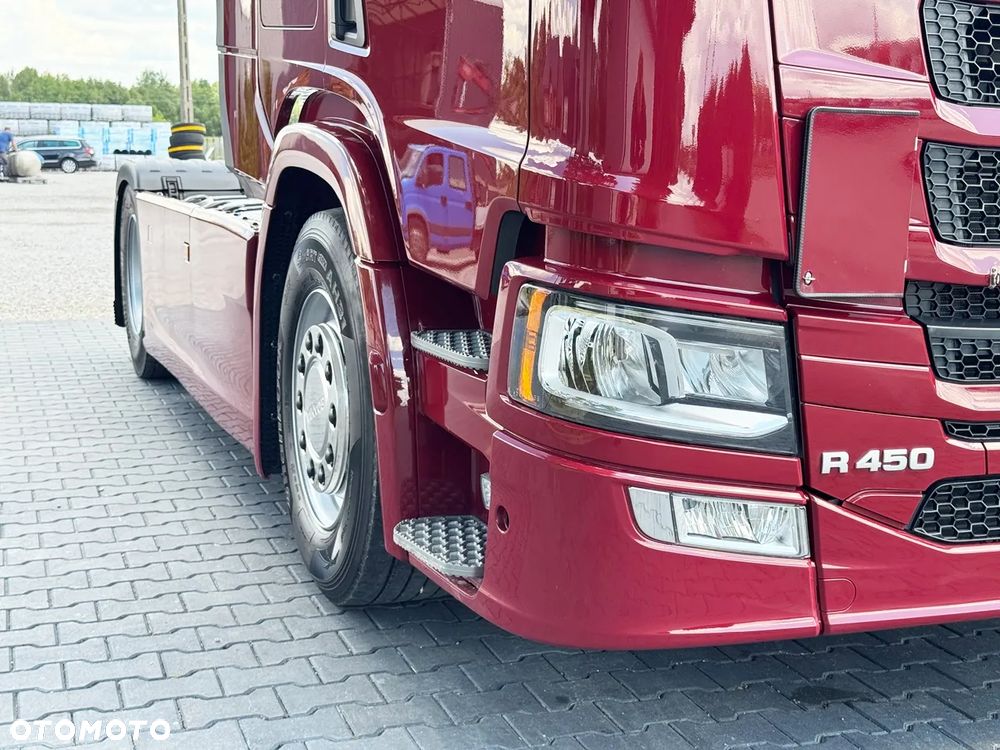Scania R 450 / ACC / CAŁA NA PODUCHACH  / RETARDER / DUŻA NAVI / VIRTUAL KOKPIT / Z NIEMIEC - 10