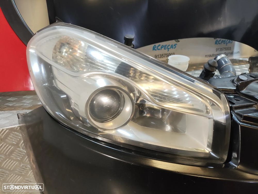 FRENTE COMPLETA NISSAN QASHQAI I 1 MK1 J10 FACELIFT FASE 2 CAPOT PARACHOQUES GUARDA-LAMAS OTICAS RADIADOR VENTILADOR FRENTE FIBRA ABAS REFORÇO - 6