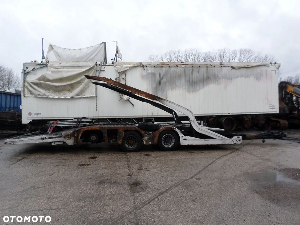 Przyczepa 3 osiowa niskopodwoziowa Tridem Lohr MAXILOHR Fabryczna 2007 - 2