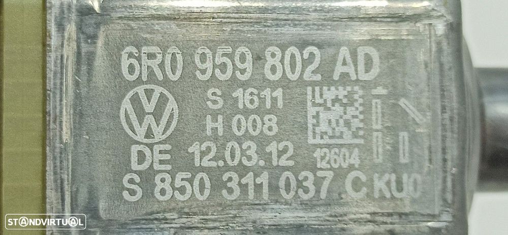 MOTOR ELEVADOR FRENTE DIREITO VOLKSWAGEN POLO (6R1) ADVANCE - 4
