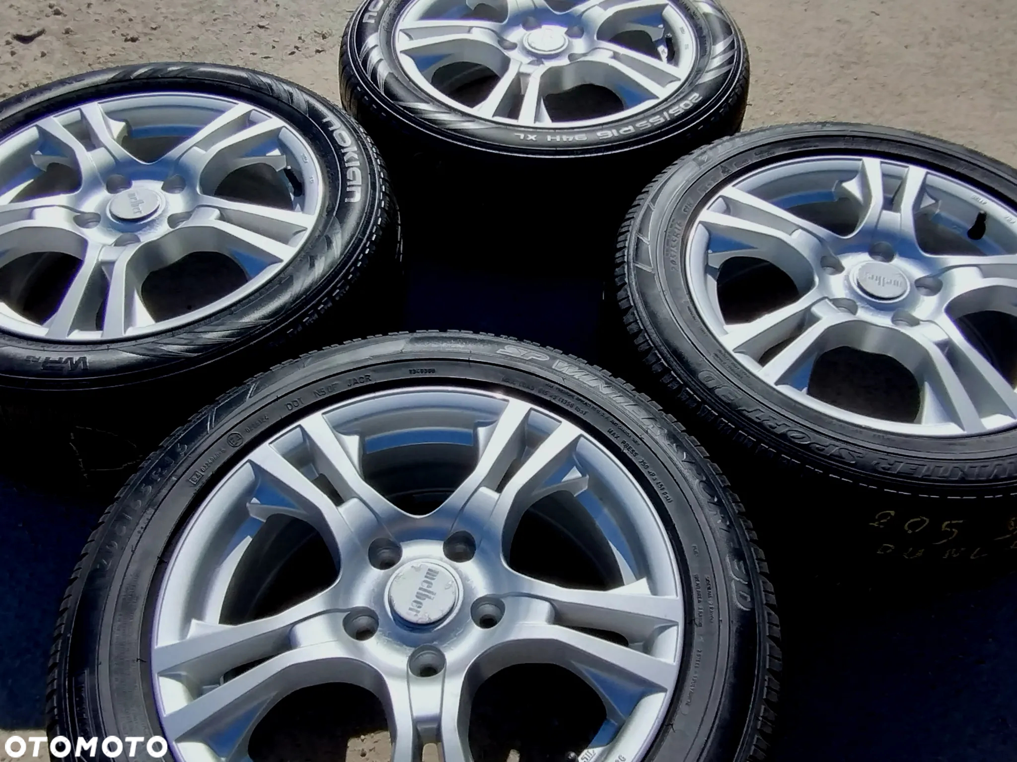 5x112 Alufelgi Felgi Aluminiowe 16 Koła Zimowe Zima AUDI A4 B5 B6 B7 A6 C5 SKODA SUPERB OCTAVIA SEAT LEON TOLEDO EXEO ALTEA ALHAMBRA VW PASSAT GOLF TOURAN CADDY JETTA SHARAN Legnica ALU-RAD 205/55 - 4