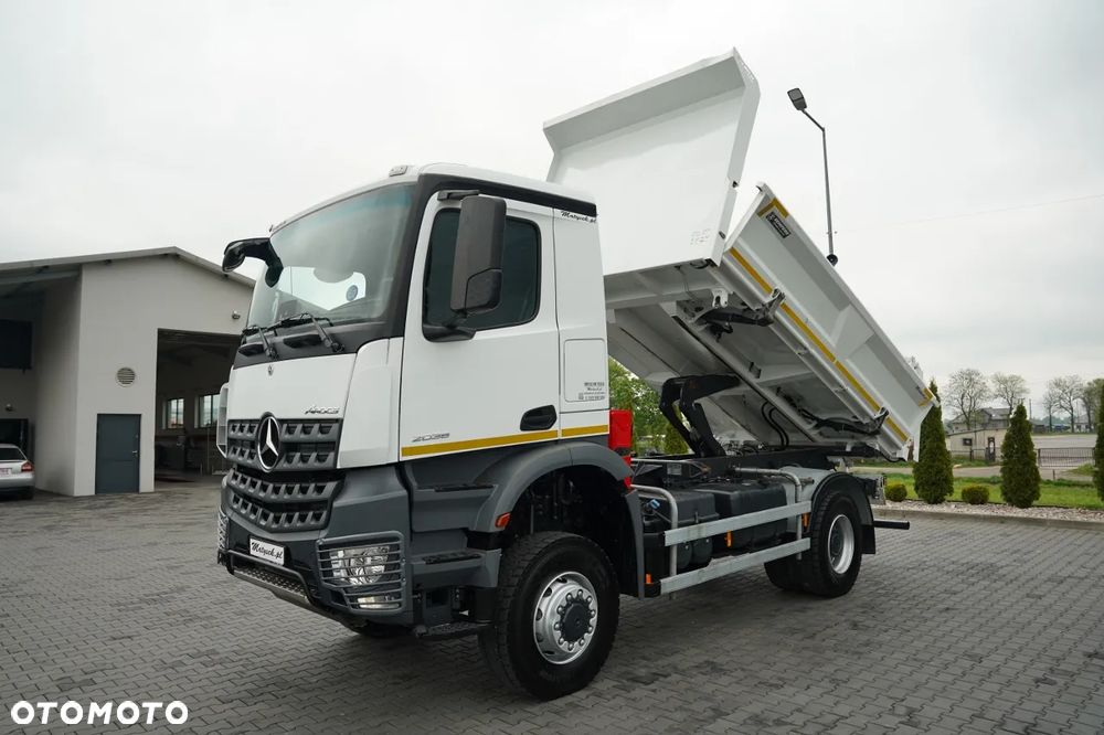 Mercedes-Benz AROCS 2038 / 4x4 / WYWROTKA 2 STRONNA / HYDROBURTA / AUTOMAT / - 3