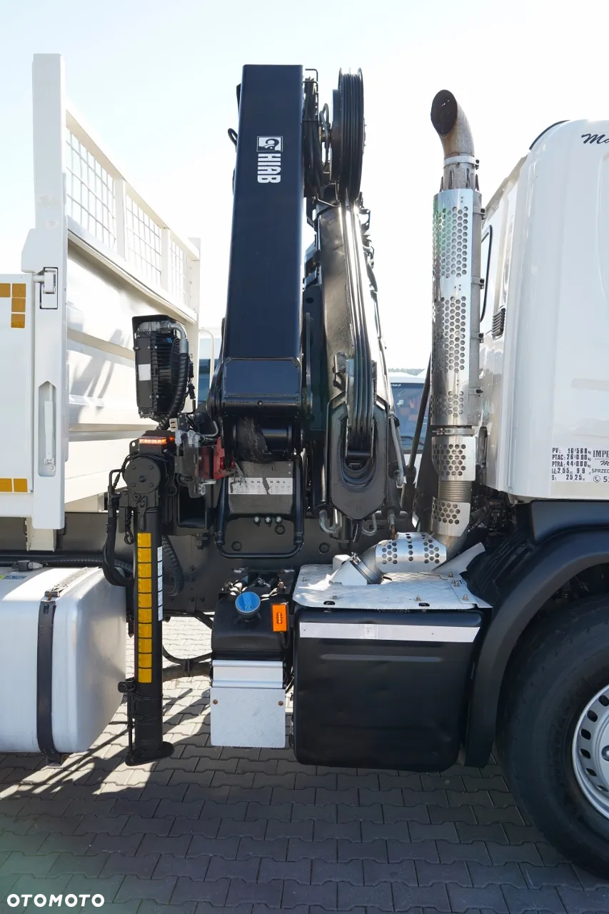 Scania P 410 / 6x4 / WYWROTKA - 6 M + HDS HIAB XS 211 / STEROWANIE RADIOWE / EURO 6 / ROTATOR / CHWYTAK - 18