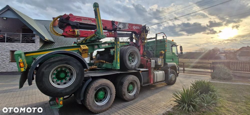 MAN TGA 26.480 6x4 do dłużycy, drewna, lasu - 5