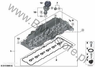 ORYGINALNA POKRYWA ZAWORÓW BMW B57 3.0 D 8571308 - 7