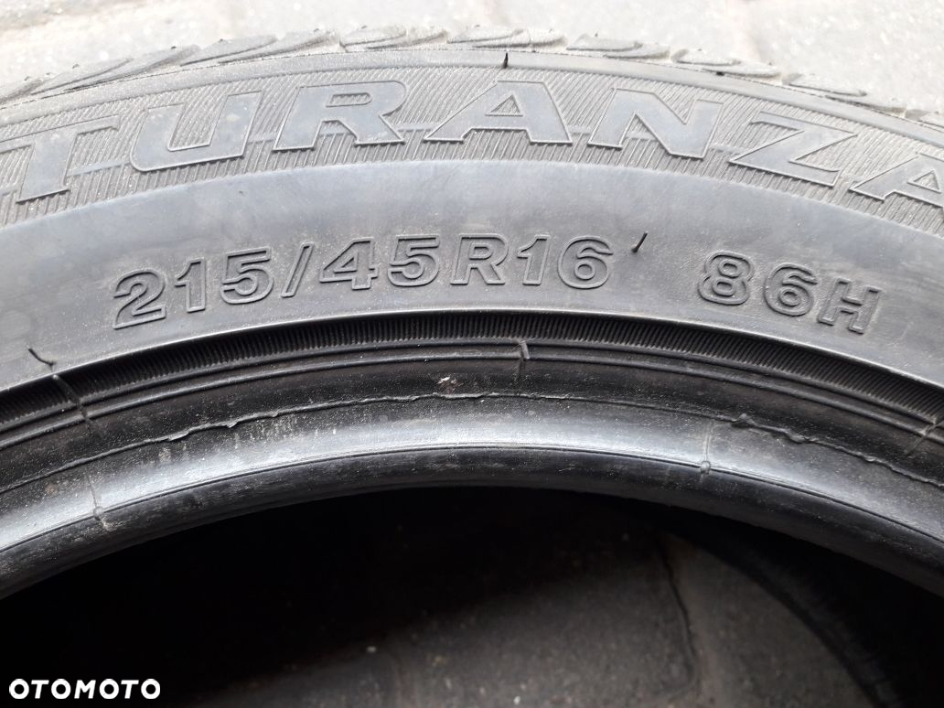 BRIDGESTONE 215/45R16 86H , pojedyńcza opona letnia. - 3