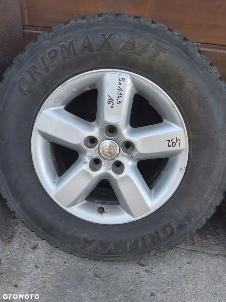Toyota Rav4 II alufelgi 16 opony 235/70 R16 Terenowe GripMAX A/T - 5