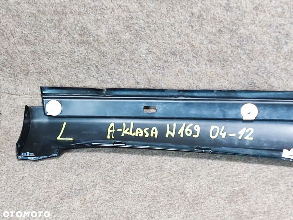 MERCEDES A -Klasa W169 04-14r Próg Nakładka Progowa Lewa - 6