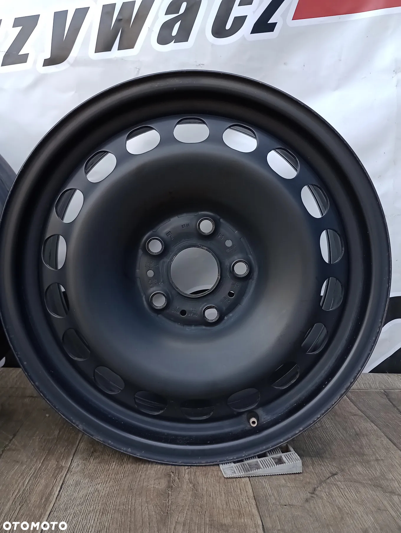 FELGI STALOWE 5x112 R16 6,5J ET41 VW PASSAT T-ROC GOLF JETTA TOURAN SKODA SUPERB KAROQ OCTAVIA - 6