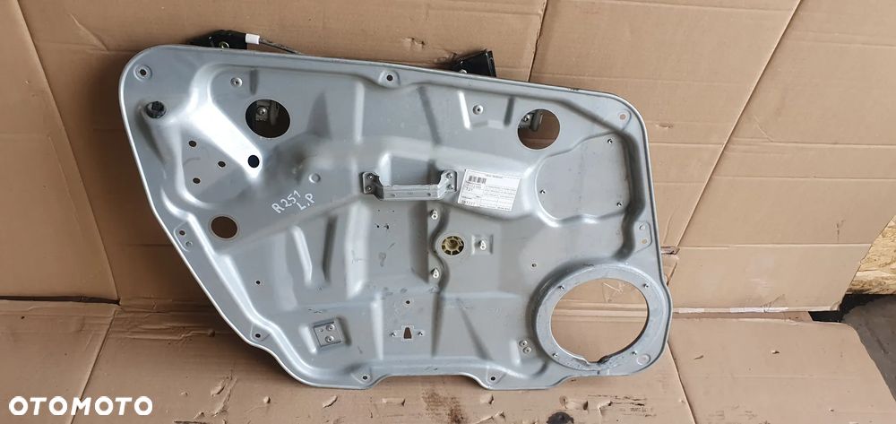 Mechanizm podnośnik szyby lewy przód Mercedes R-Klasa W251 - 1