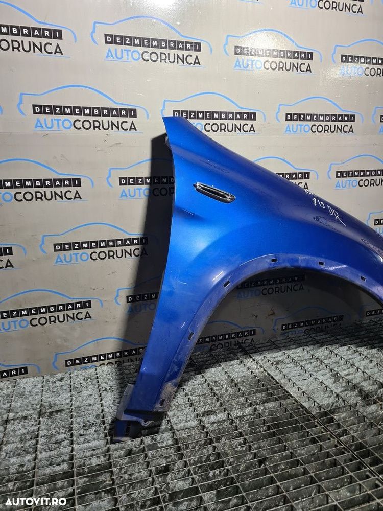 Aripa Dreapta Fata Mitsubishi ASX Facelift 2016 2016 - 2018 4 Usi ALBASTRU (819) - 3