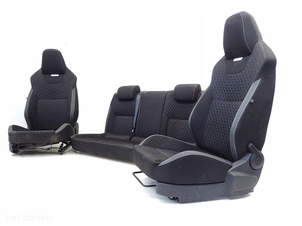 KPL FOTELE KANAPA TAPICERKA SKODA RAPID I 5J KOMBI / SPACEBACK ZINTEGROWANE