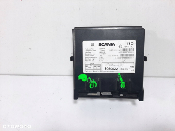 SCANIA R410 EURO6 POJ 12742 302KW 14R MODUL LOKALIZACJI 2203909