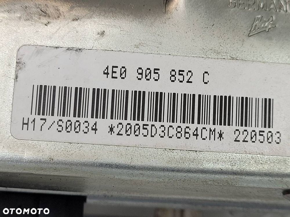 KOLUMNA KIEROWNICZA WSPOMAGANIE AUDI A8 D3 EU 4E0905852C - 8