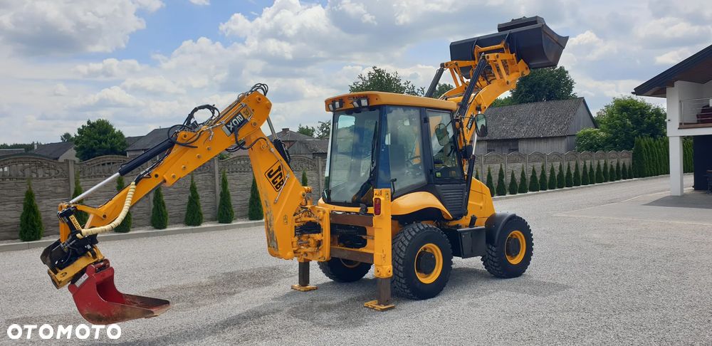 JCB 2CX tylko 2835mtg! z ROTOTILT / 3 łyżki /widły/centralne smarowanie/klimatyzacja / STAN IDEALNY !! - 40