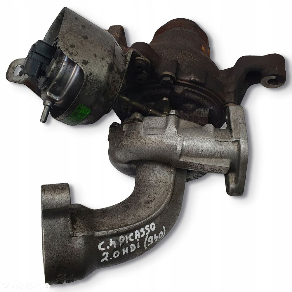 TURBOSPRĘŻARKA Citroen C4 Picasso 2.0 HDI 9674962080 GTB1449VZ - 9