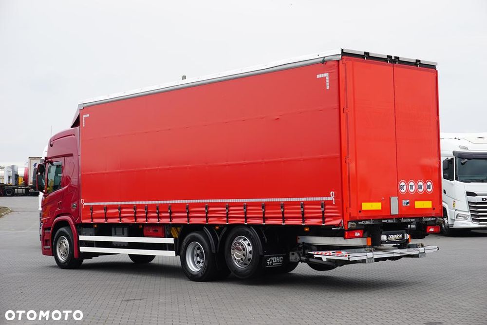 Scania P 280 / ACC / E 6 / FIRANKA + WINDA / 20 PALET / DŁ. 8,2 M / OŚ SKRĘTNA - 6