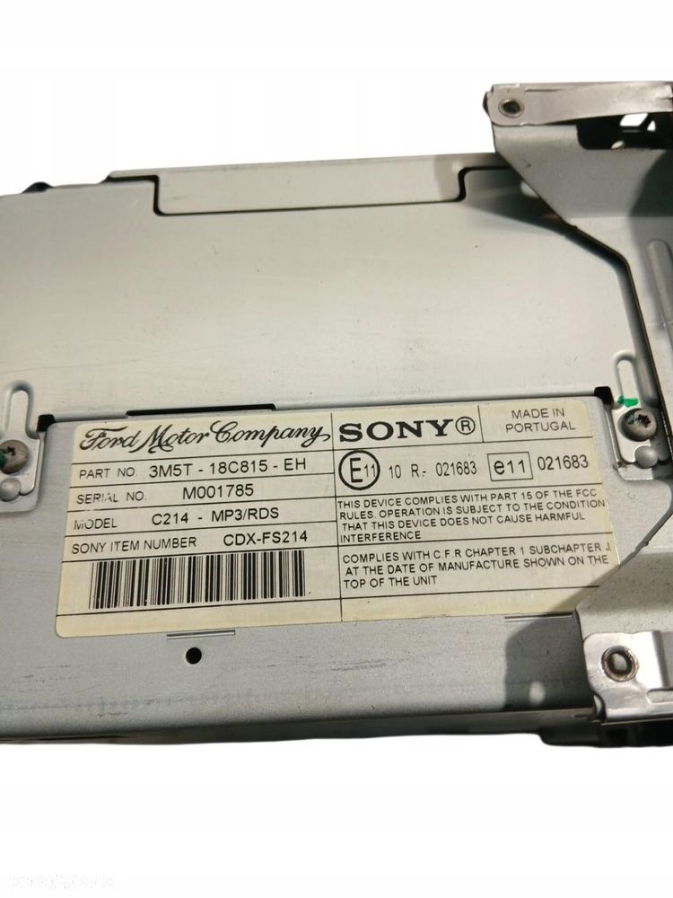 radio cd ford c-max mk1 3m5t-18c815-eh c-max mk1 - 3