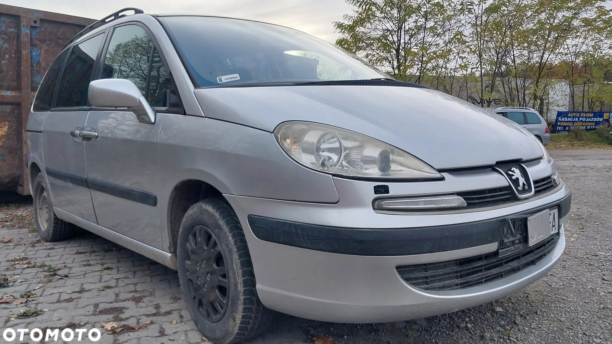 Peugeot 807 Citroen C8 Fiat Ulysse Lancia Phedra silnik 2.0 16v RFN skrzynia biegów przepustnica fotel fotele schowek deska rozdzielcza dach panorama drzwi klapa maska zderzak felgi NA CZĘŚCI - 1