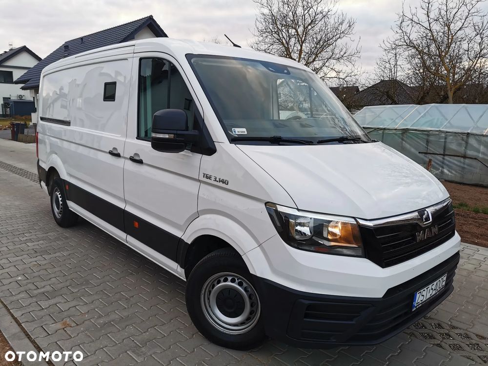 MAN TGE 3.140 2.0 TDi L3H1 VAT-1 klima średni niski Faktura Vat 23% - 3