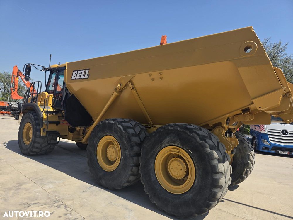 Bell DUMPER 6x6, 2020, 4980h, bena 21mc, util 30 t, intoarce in 8m, Mercedes 335CP, cutie viteze automata, viteza 50km/h, INMATRICULABIL definitiv, gresare automata, capota rabatabila, produs in GERMANIA, anv 70% ok, leasing 4 ani-PROMOTIE 149.000 EUR+tva - 14
