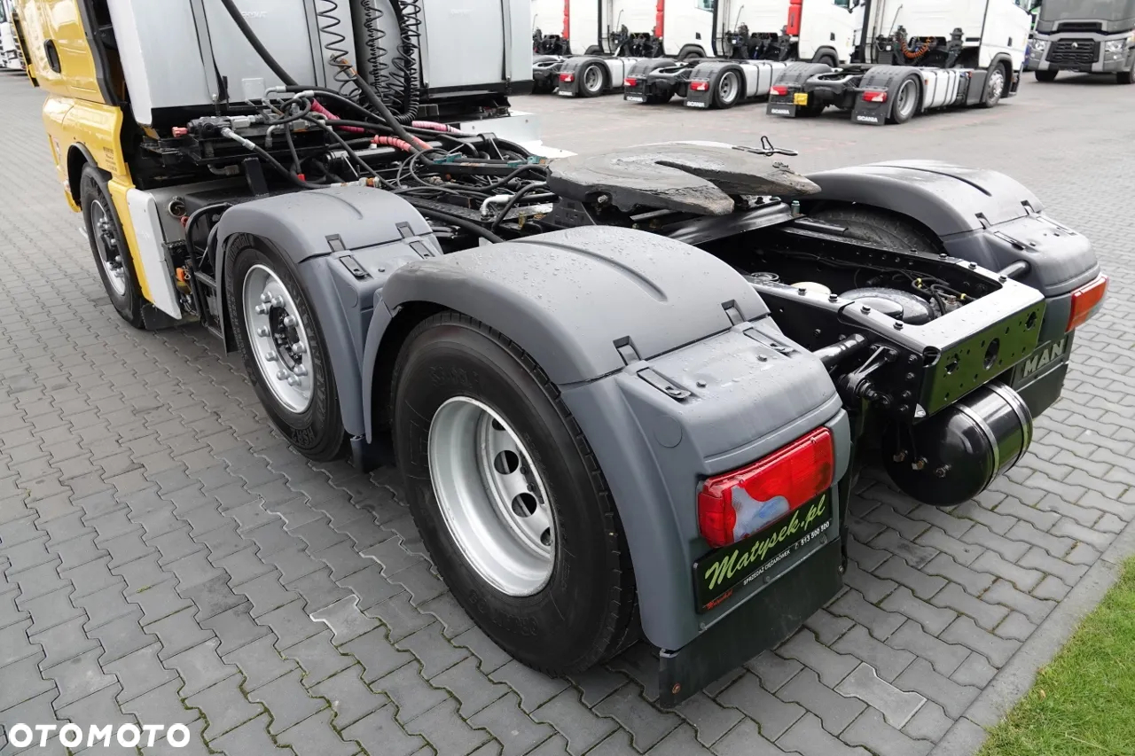 MAN TGX 26.540 / 6x2 / 6X4 /  PUSHER / HYDRAULIKA  / KLIMA POSTOJOWA  / OŚ PODNOSZONA i SKRĘTNA  / MANUAL / 3 osiowy ciągnik siodłowy- - 12