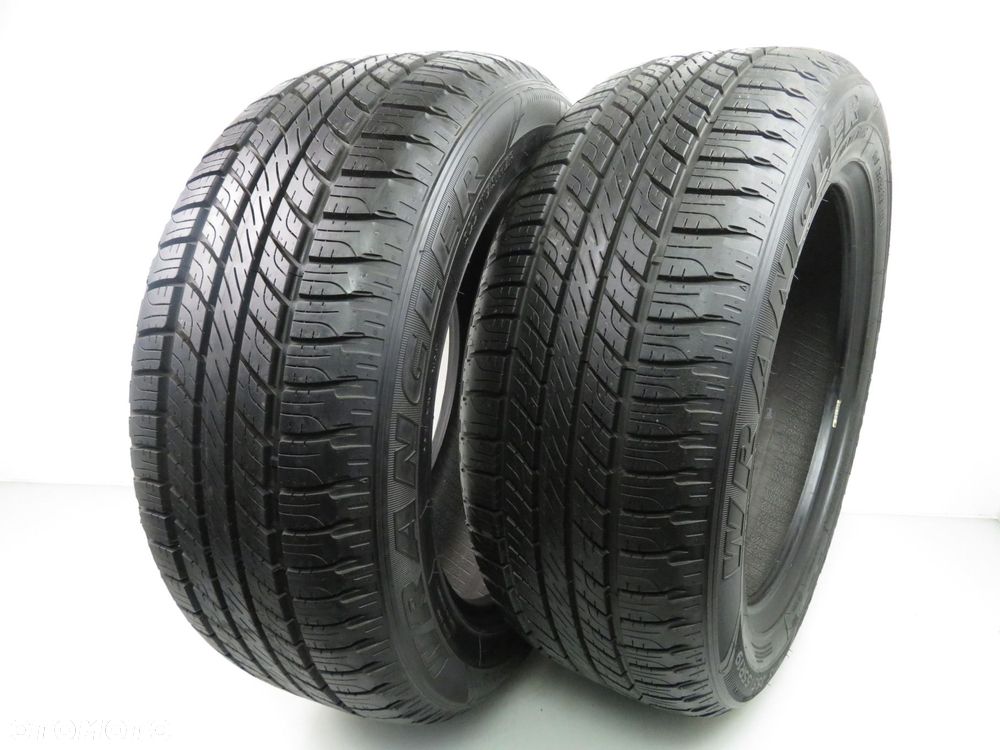 2X 255/55R19 OPONY LETNIE 4X4 SUV GOODYEAR WRANGLER HP ALL WEATHER 111V XL DOT: 1315. - 1