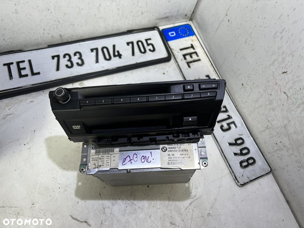Radio duża navi CCC sprawne Bmw e70 e71 x5 x6 - 1