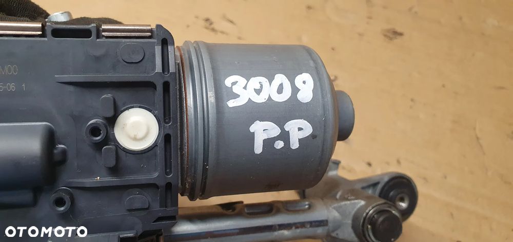 Mechanizm wycieraczki prawy przód przedni Peugeot 3008 9684887180 - 9