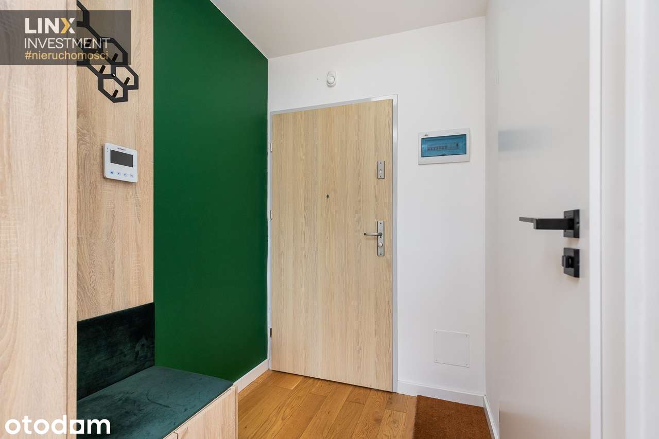 Funkcjonalna kawalerka 32 m2, balkon, klimatyzacja, Piaski Wielkie