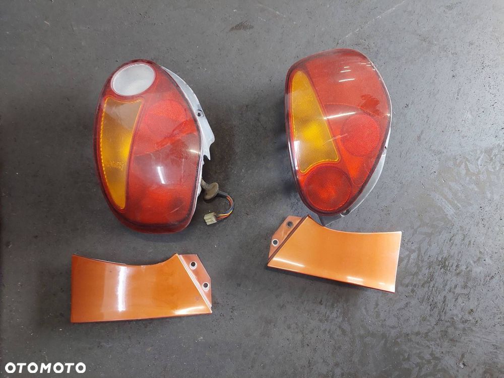KOMPLETNY TYŁ KLAPA BAGAŻNIKA ZDERZAK TYŁ LAMPY DAEWOO MATIZ - 2