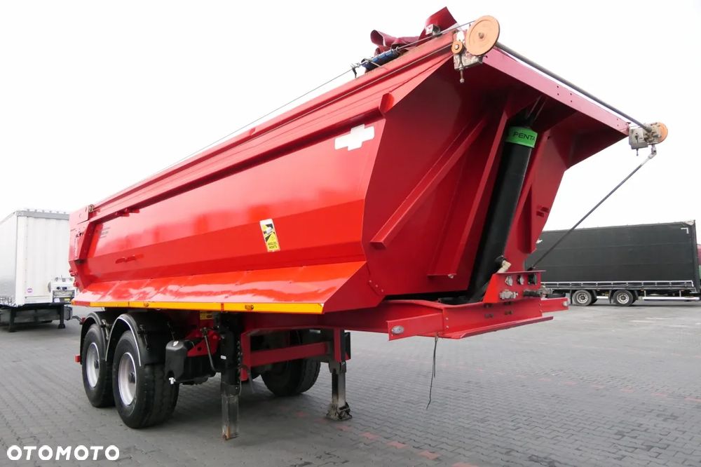 Inny CIMAR / WYWROTKA STALOWA / 19 M3 / 2 OSIE / 2018 ROK / HYDRAULICZNA KLAPA - 5