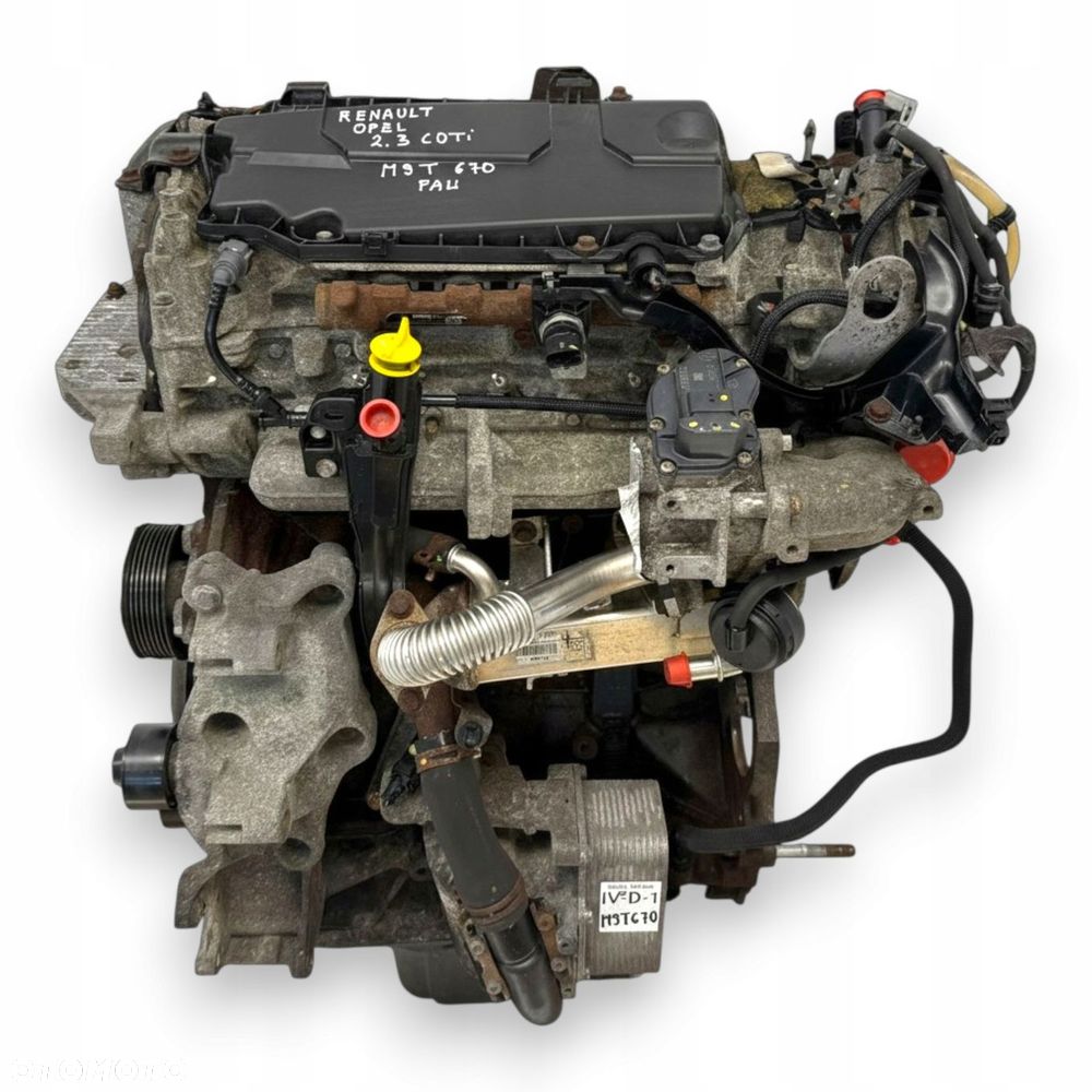 SILNIK M9T670 Renault Master III Opel Movano B 2.3 DCI 101KM diesel komplet - 1