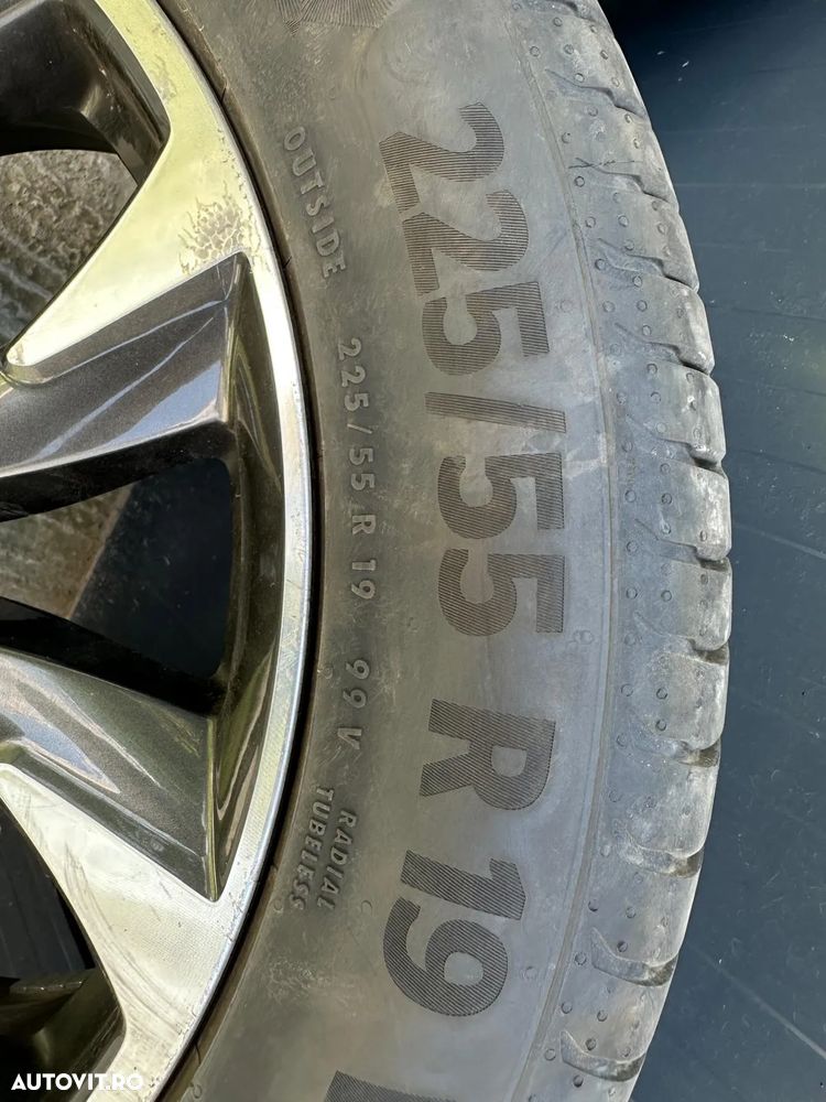 Jante 19*7j 50 + Anvelope vara 225/55/R19 - 6
