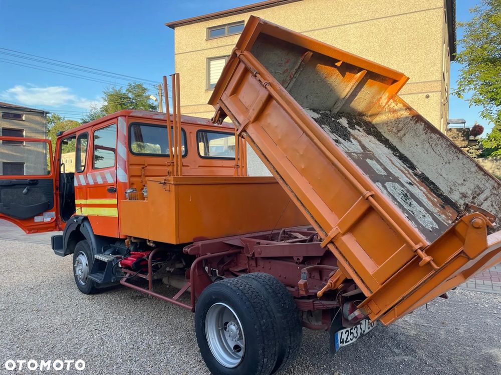 Renault Midliner S135 Wywrotka 3 Stronna 7 Osobowy Brygadówka Doka Dobelkabina Kiper - 9