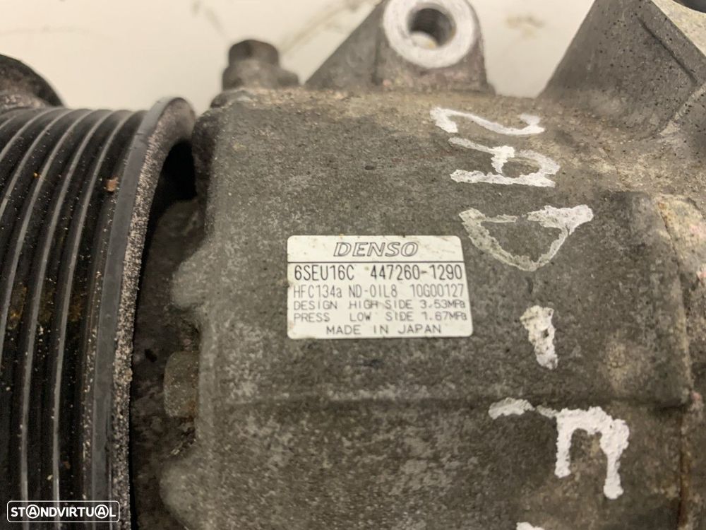 Compressor de ar condicionado TOYOTA AVENSIS (T25)(T27) AURIS 2.2 D-4D REF. 6SEU... - 3