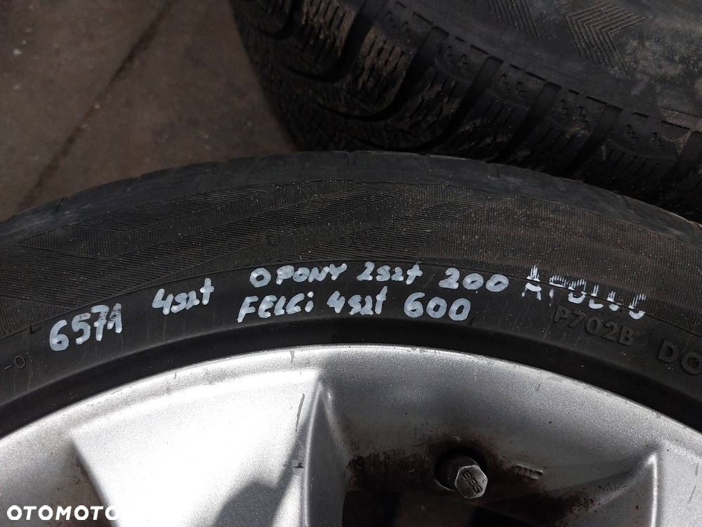 FELGI ALUMINIOWE 4SZT KOMPLET 5x120 7Jx16 ET34 FI72,6 BMW E46 KBA49239 - 2