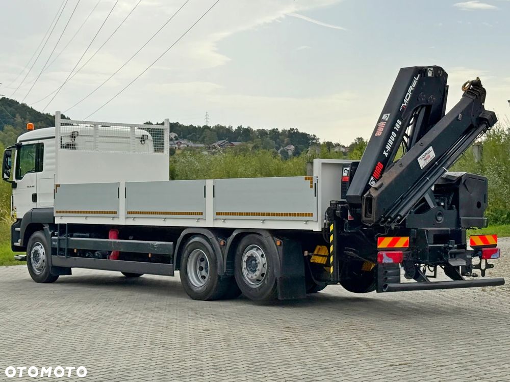 MAN TGS 26.460 * SKRZYNIA 7,25 m * HIAB X HIDUO 188 B - 3 + PILOT* STAN BDB - 6